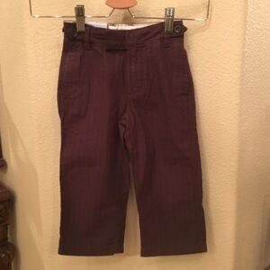 NWT~BABYGAP Boys Brown Pants Size 2 Yrs